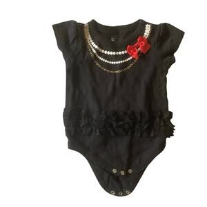 Baby Girl Onesie with a Bow
